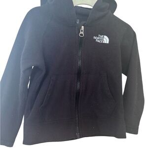 The North Face Kids Black Zip-Up Hoodie